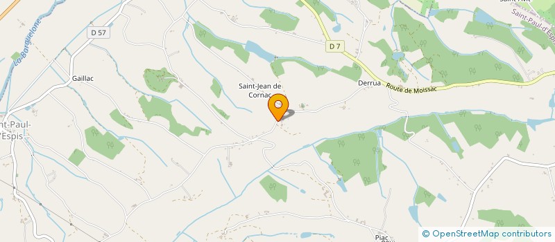 localisation de l'entreprise 752 690 396   SAINT-PAUL-D'ESPIS