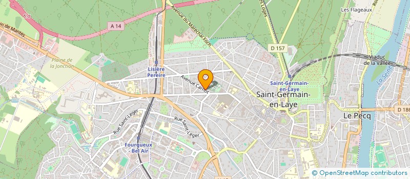 localisation de l'entreprise 752 699 280   SAINT-GERMAIN-EN-LAYE