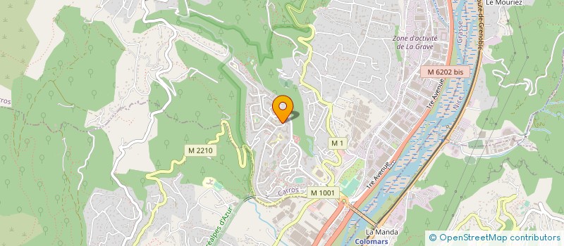localisation de l'entreprise 752 702 498 à CARROS