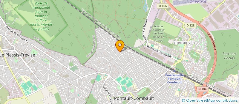 localisation de l'entreprise 752 745 711   PONTAULT-COMBAULT