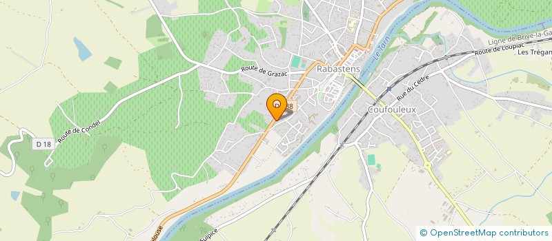 localisation de l'entreprise 752 748 483   RABASTENS