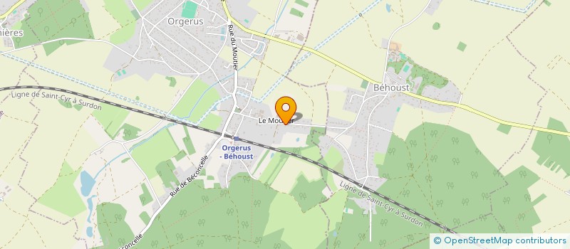 localisation de l'entreprise 752 755 850   ORGERUS