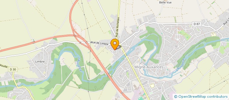 localisation de l'entreprise 752 770 479 à MIGNE-AUXANCES