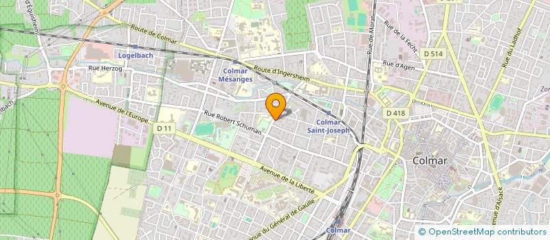 localisation de l'entreprise 752 778 845   COLMAR