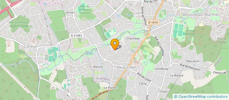 localisation de l'entreprise 752 783 894   CESTAS