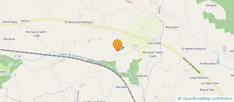 localisation de l'entreprise 752 788 414   QUERRIEN