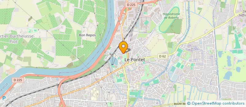 localisation de l'entreprise 752 794 081   LE PONTET