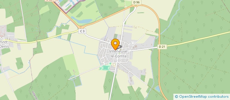 localisation de l'entreprise 752 809 483   VILLENEUVE-LE-COMTE