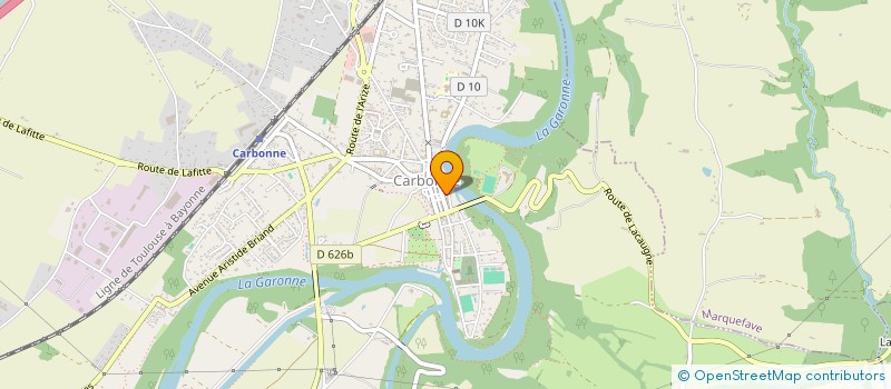 localisation de l'entreprise 752 817 114   CARBONNE