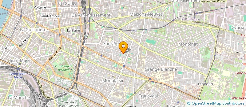 localisation de l'entreprise 752 821 173   LYON