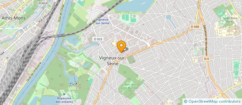 localisation de l'entreprise 752 821 454   VIGNEUX-SUR-SEINE