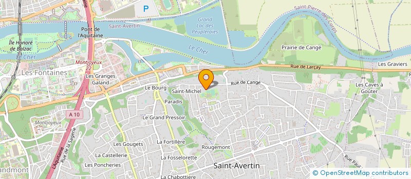 localisation de l'entreprise 752 839 647   CHAMBRAY-LES-TOURS