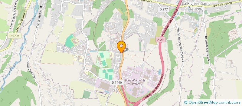 localisation de l'entreprise 752 842 617   HONFLEUR