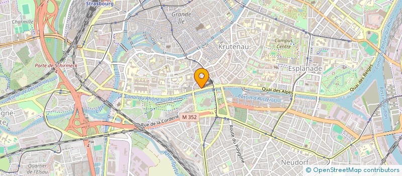 localisation de l'entreprise 752 845 867 à STRASBOURG