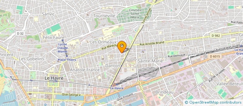 localisation de l'entreprise 752 862 680  à LE HAVRE