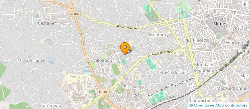 localisation de l'entreprise 752 866 251 à NIMES