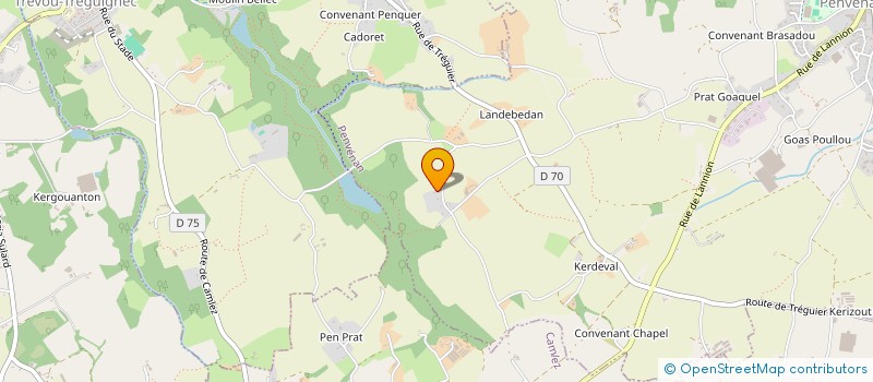 localisation de l'entreprise 752 887 034   PLOUBEZRE