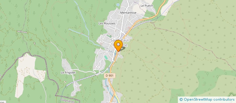 localisation de l'entreprise 752 887 489   SAINT-PAUL-LE-JEUNE