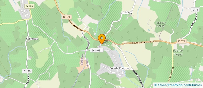 localisation de l'entreprise 752 889 196   TARGON