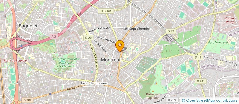 localisation de l'entreprise 752 889 428   VINCENNES