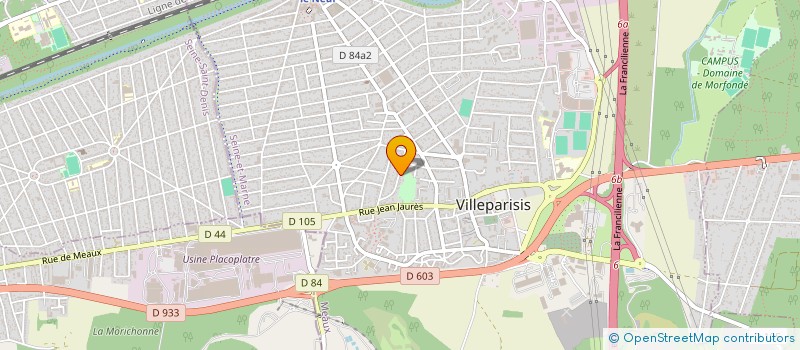 localisation de l'entreprise 752 891 085   VILLEPARISIS