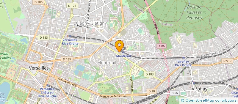 localisation de l'entreprise 752 892 034  à VERSAILLES