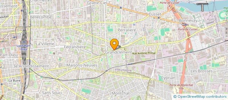 localisation de l'entreprise 752 896 050   LYON