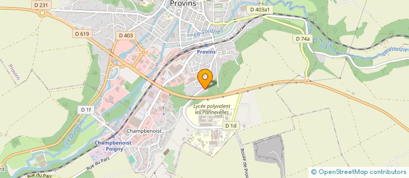 localisation de l'entreprise 752 900 381   PROVINS