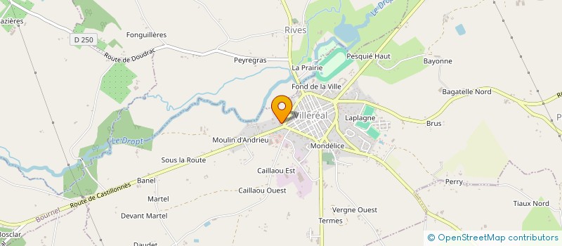localisation de l'entreprise 752 937 490   VILLEREAL