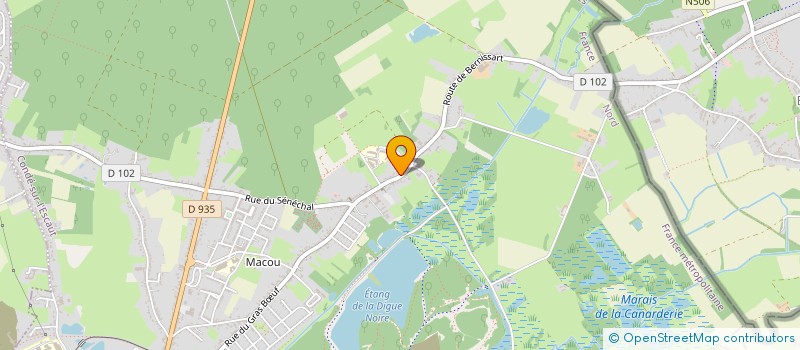 localisation de l'entreprise 752 954 875   CONDE-SUR-L'ESCAUT