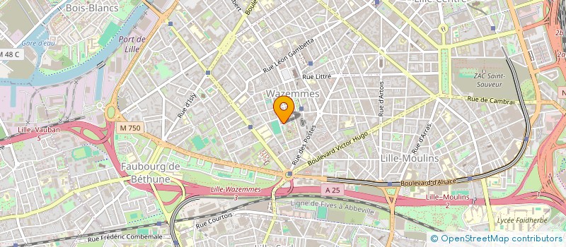 localisation de l'entreprise 752 968 701   LILLE