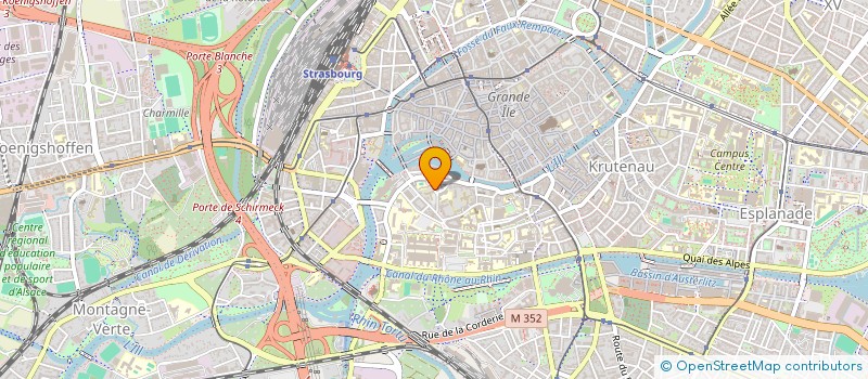 localisation de l'entreprise 752 974 527 à STRASBOURG