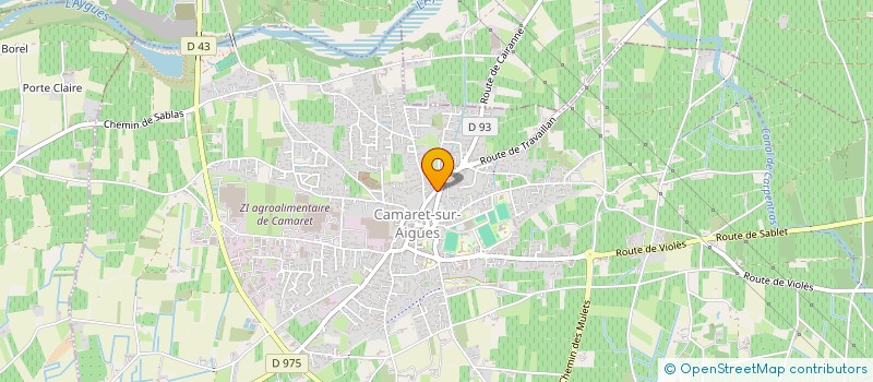 localisation de l'entreprise 752 979 088   CAMARET-SUR-AIGUES