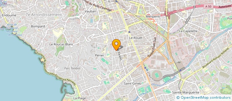 localisation de l'entreprise 753 007 046 à MARSEILLE