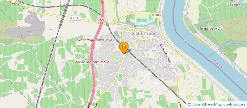 localisation de l'entreprise 753 025 089   ROQUEMAURE