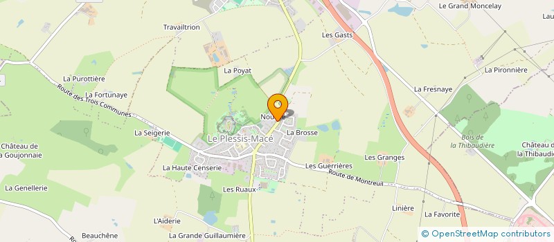 localisation de l'entreprise 753 035 740   AVRILLE