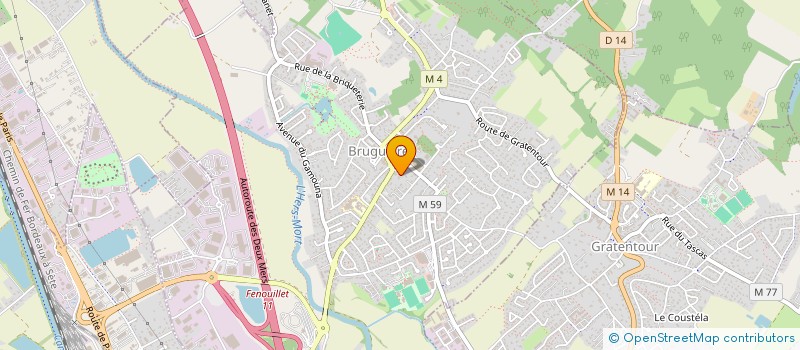 localisation de l'entreprise 753 036 805   BRUGUIERES