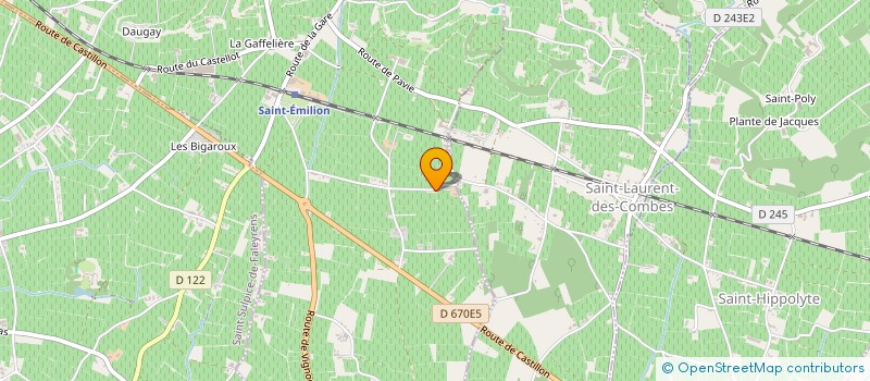 localisation de l'entreprise 753 049 626   SAINT-EMILION