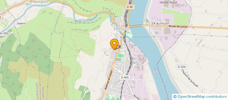 localisation de l'entreprise 753 064 229   LE POUZIN