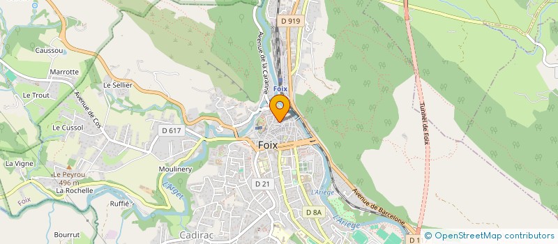 localisation de l'entreprise 753 086 131 à NANTES