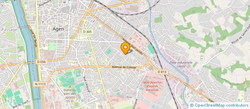 localisation de l'entreprise 753 091 974   AGEN