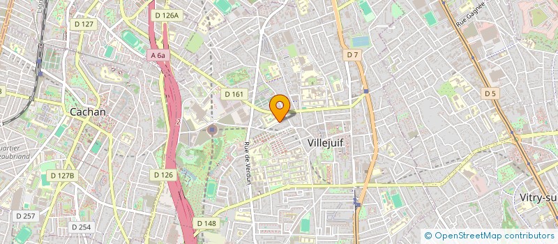 localisation de l'entreprise 753 116 649   VILLEJUIF