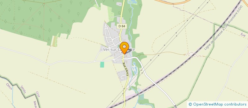 localisation de l'entreprise 753 119 197   CHANTILLY