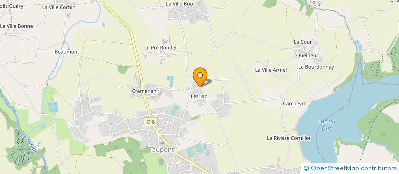 localisation de l'entreprise 753 121 284   TAUPONT