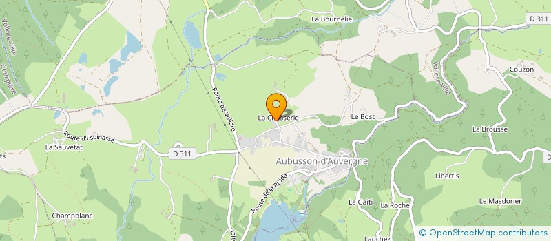 localisation de l'entreprise 753 130 129   AUGEROLLES