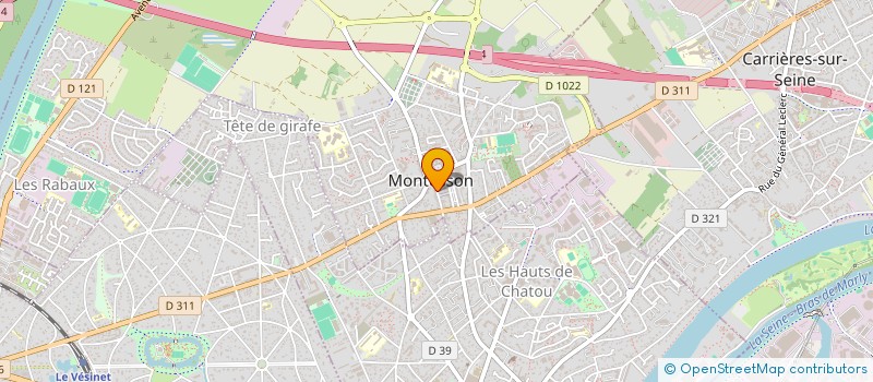 localisation de l'entreprise 753 132 687   LA FERTE-SAINT-AUBIN