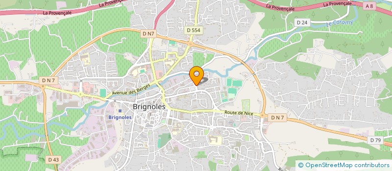 localisation de l'entreprise 753 139 104 à BRIGNOLES