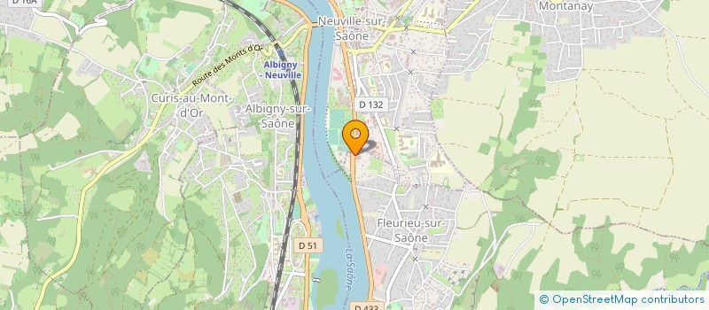 localisation de l'entreprise 753 140 102   FLEURIEU-SUR-SAONE