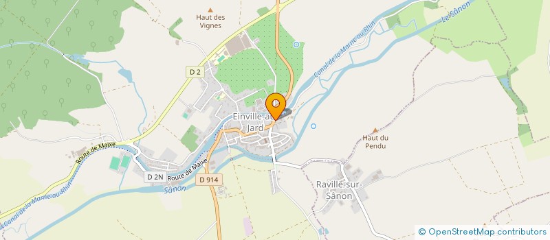 localisation de l'entreprise 753 146 653   EINVILLE-AU-JARD