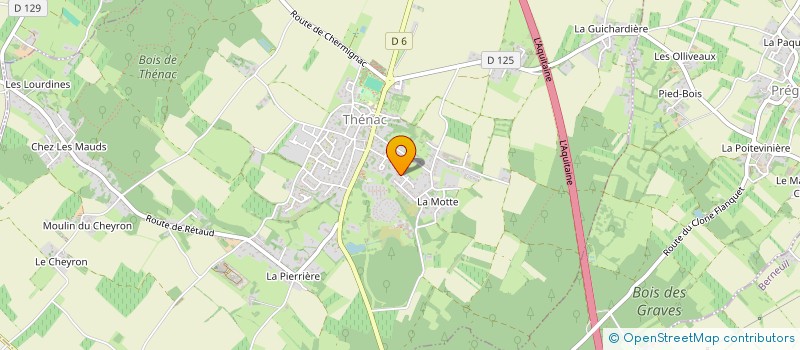 localisation de l'entreprise 753 194 646   THENAC